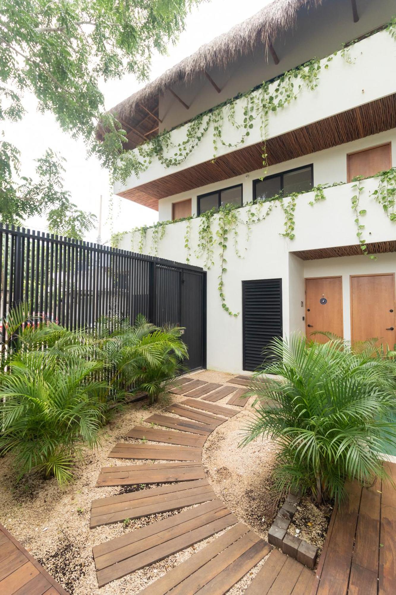 Cozy Apartment With Pool In Bacalar Center Екстер'єр фото
