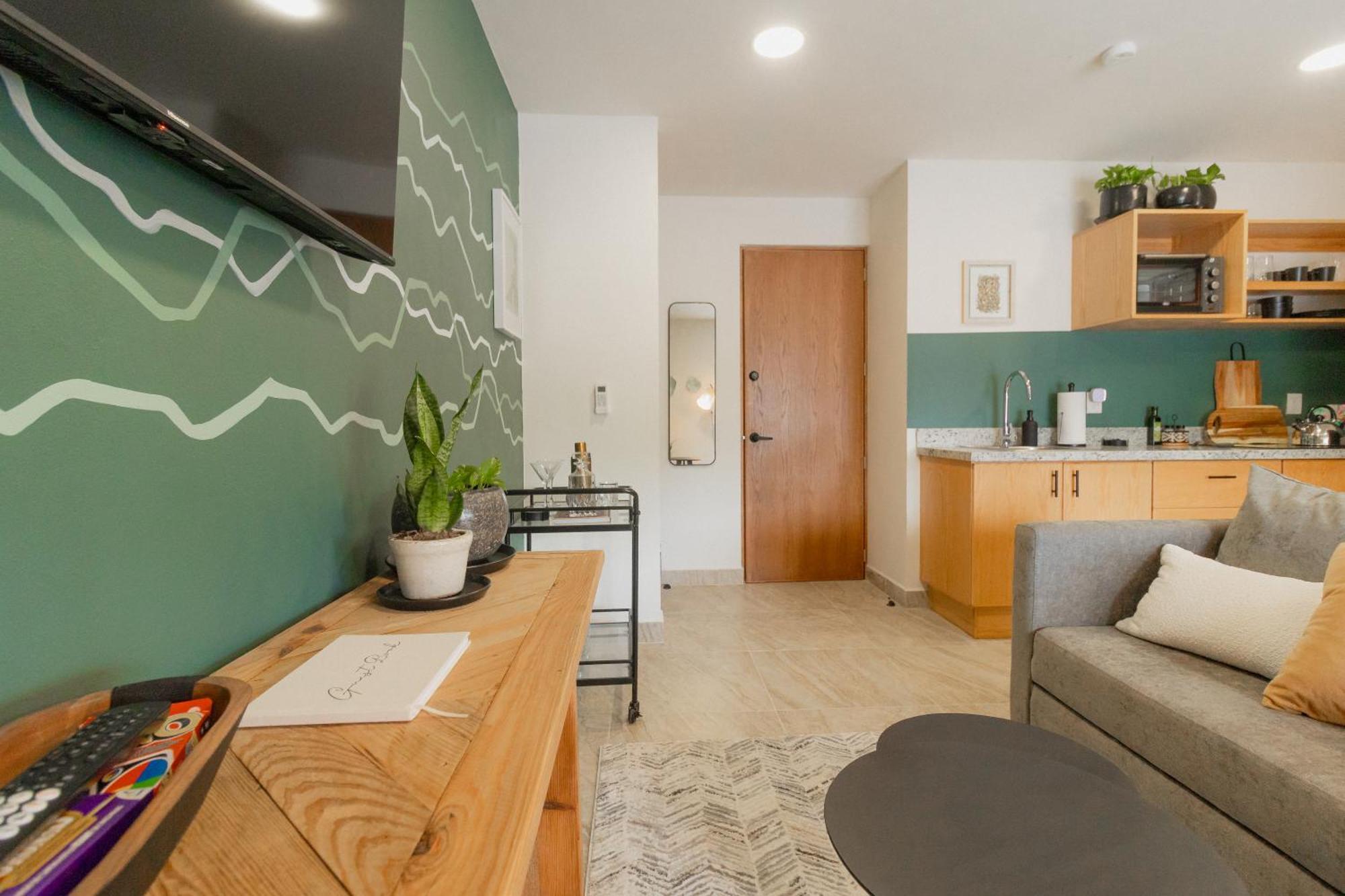 Cozy Apartment With Pool In Bacalar Center Екстер'єр фото