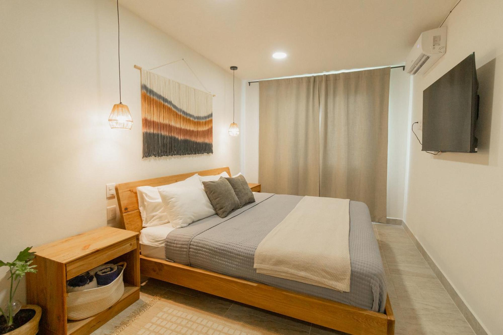 Cozy Apartment With Pool In Bacalar Center Екстер'єр фото